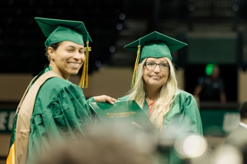 Ackerman 1 Ackerman receiving her degree