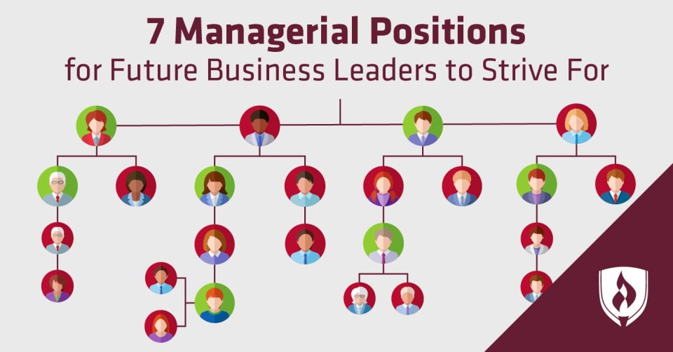 7 Managerial Positions For Future Business Leaders To Strive For