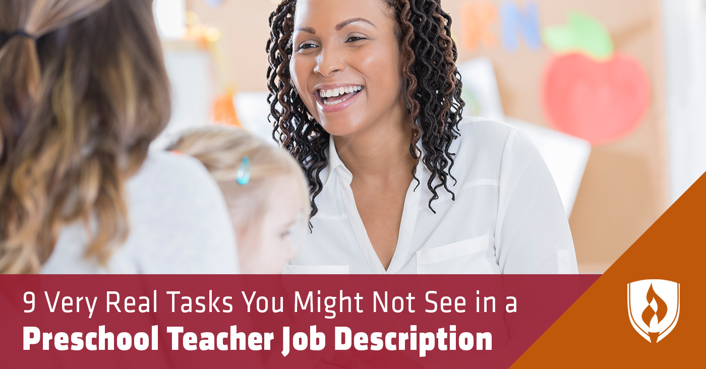 9 Very Real Tasks You Might Not See In A Preschool Teacher Job   Preschool Job Description 