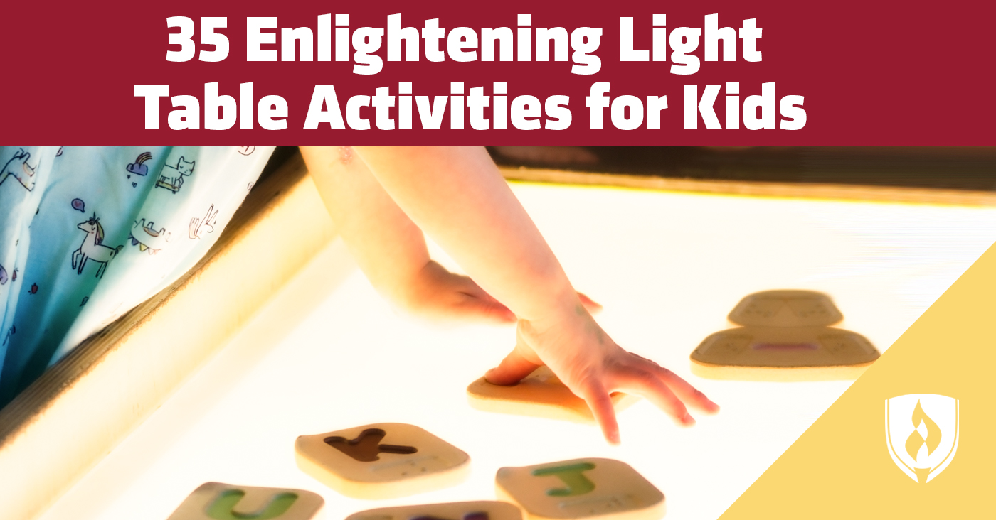 Benefits of Light Tables in Preschool and Kindergarten