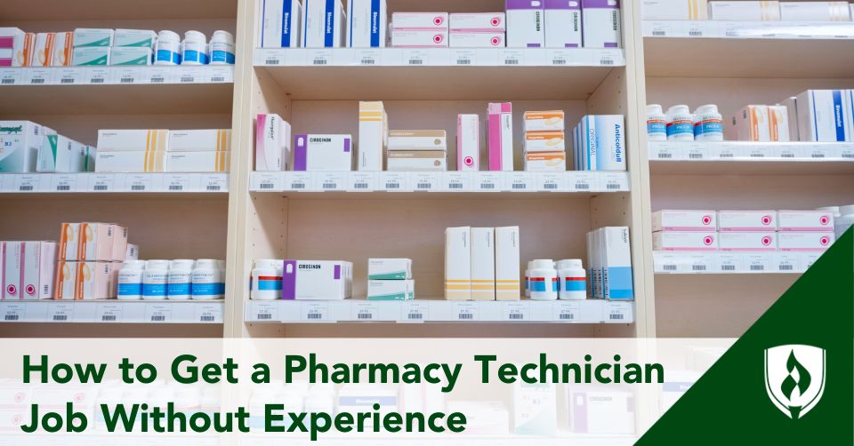 pharm tech job header Many medications on pharmacy shelves